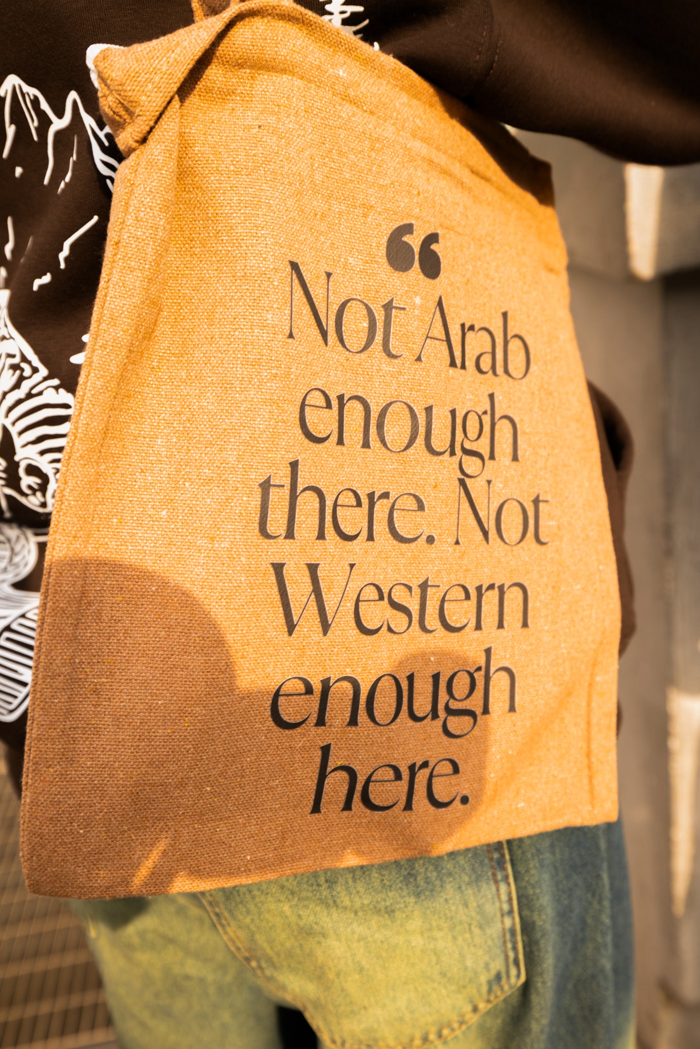 Not Arab Enough Tote Bag