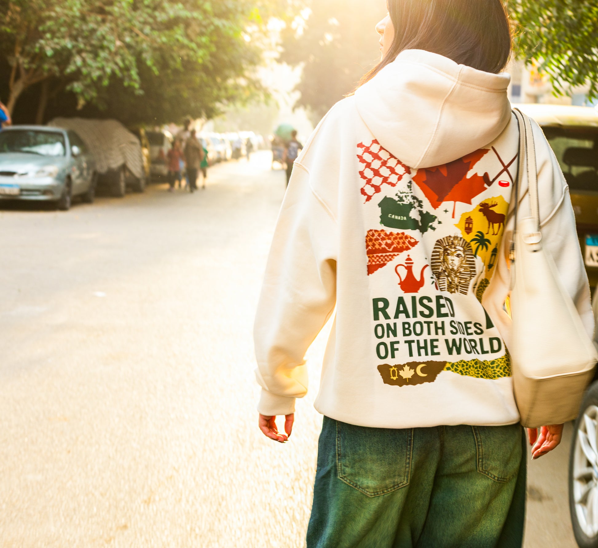 Raised On Both Sides Hoodie