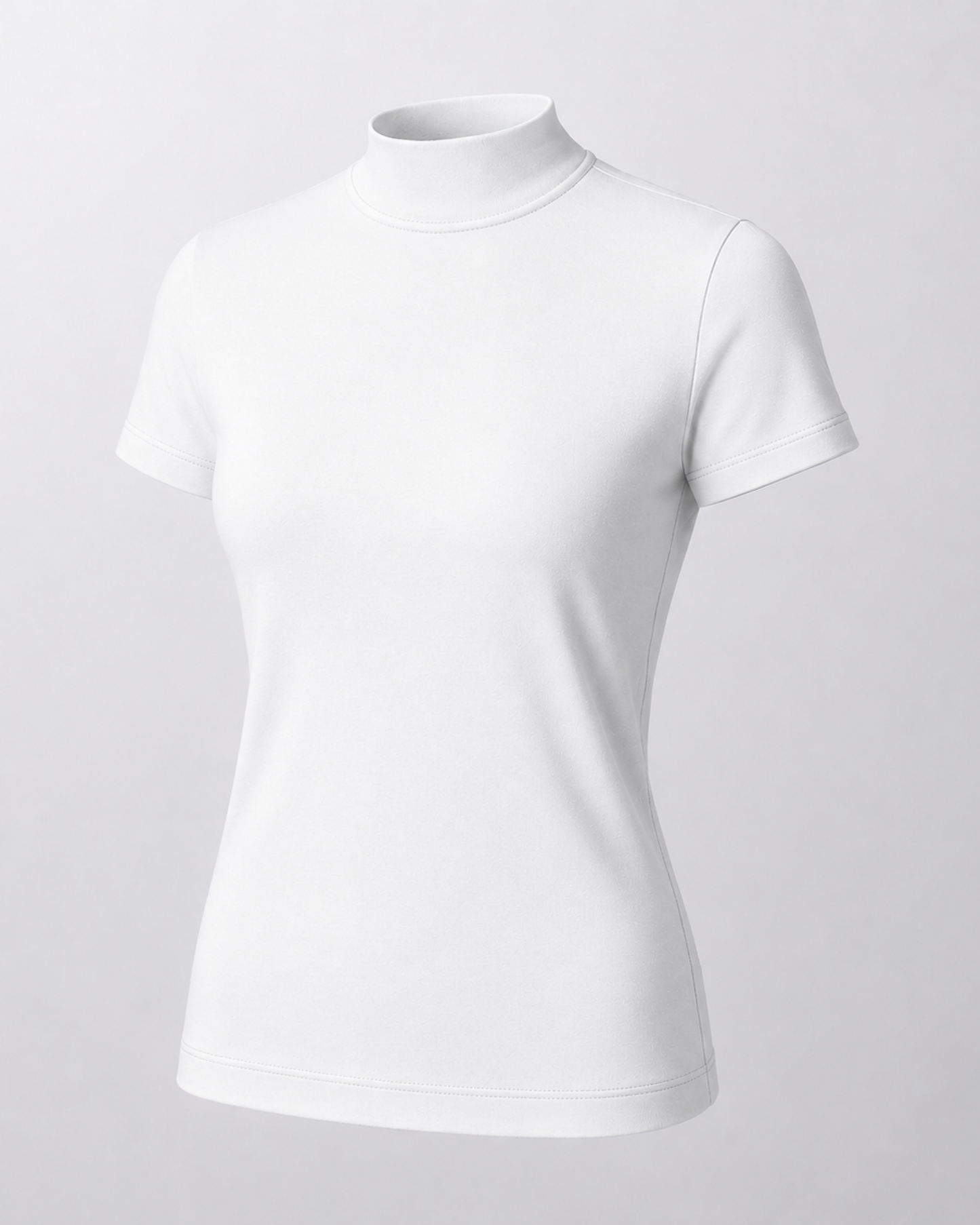 Basic Short Sleeve - Half Neck