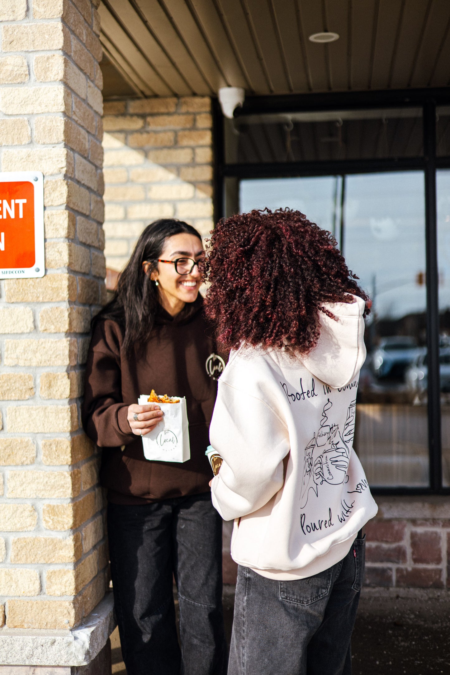 THE LOCAL SLOGAN HOODIE