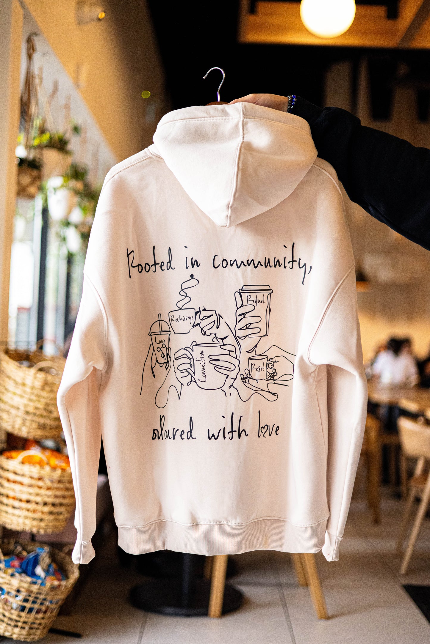 THE LOCAL SLOGAN HOODIE