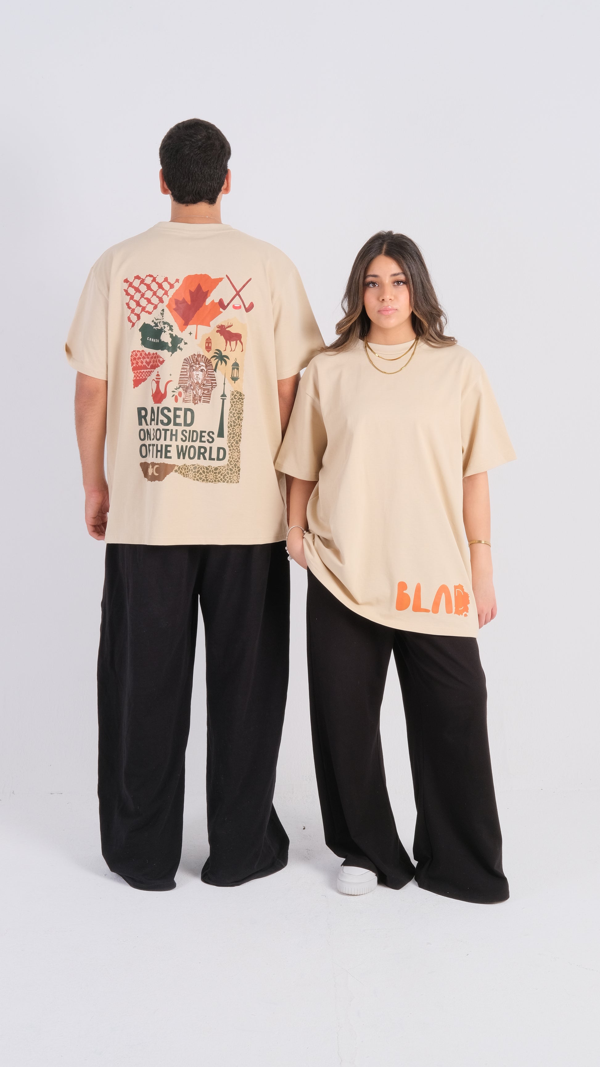 Both Sides of the world T-shirt