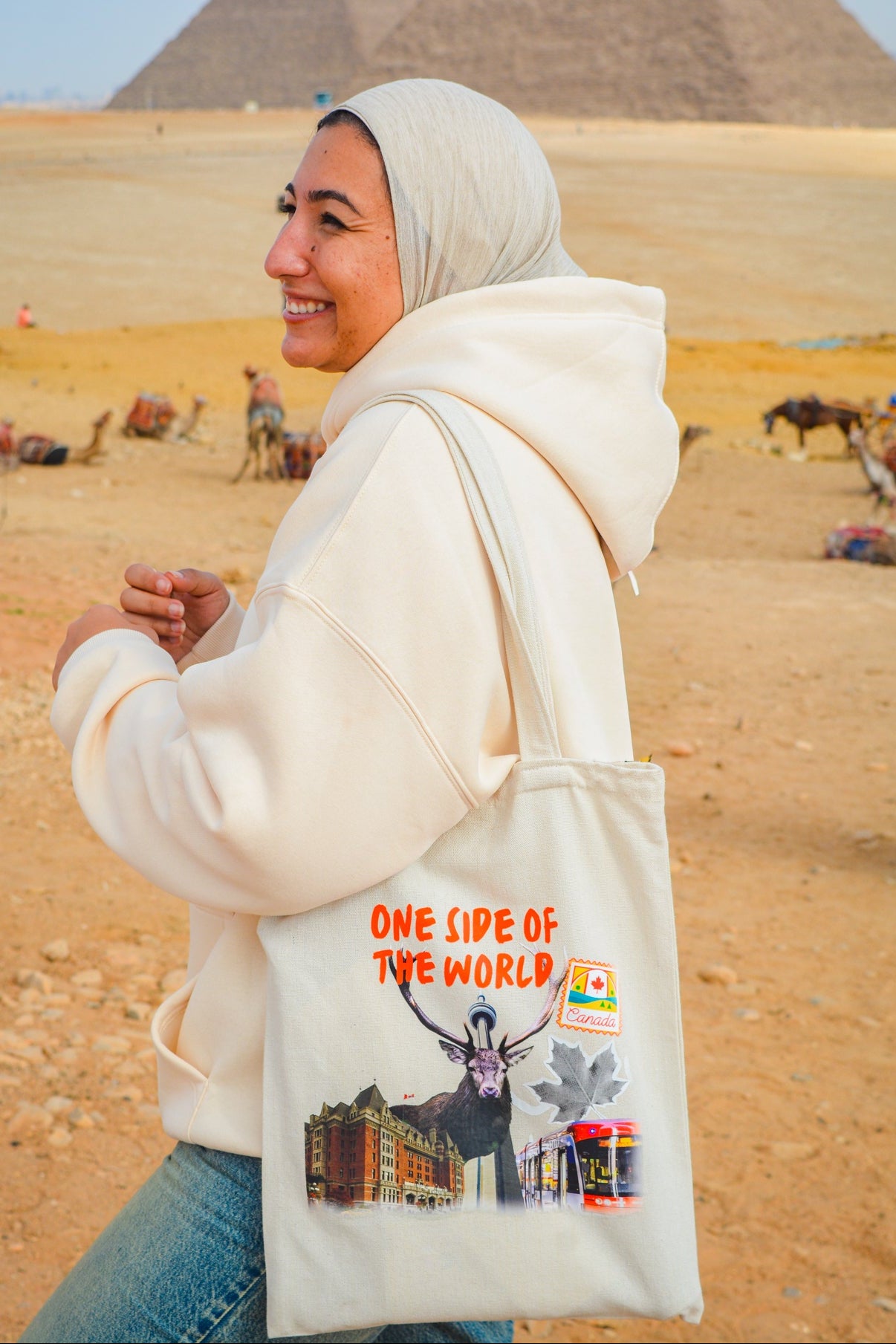 One & The Other side Tote Bag