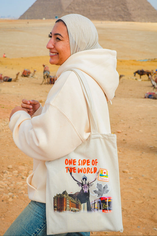 One & The Other side Tote Bag