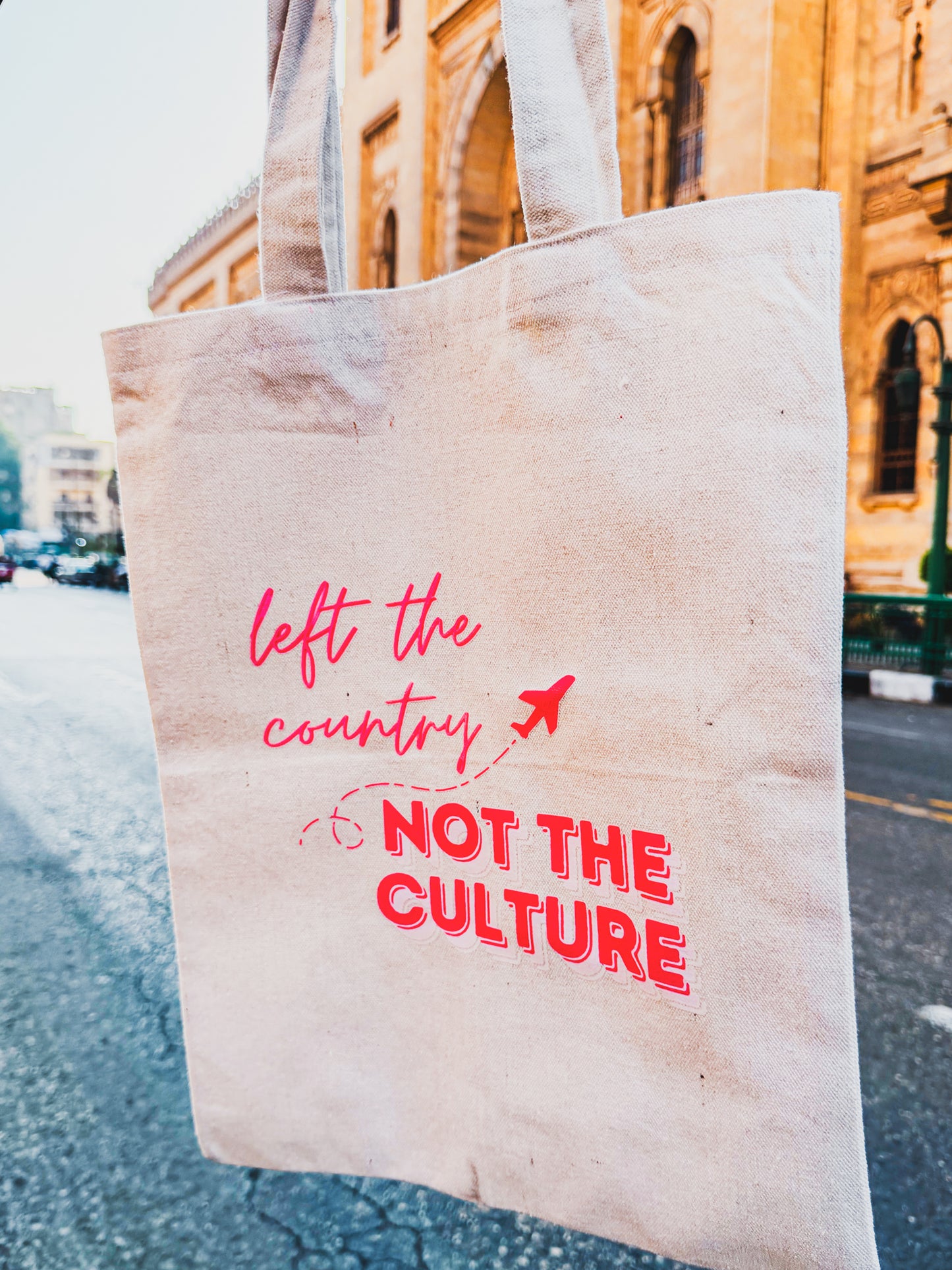 Left the Country Tote Bag