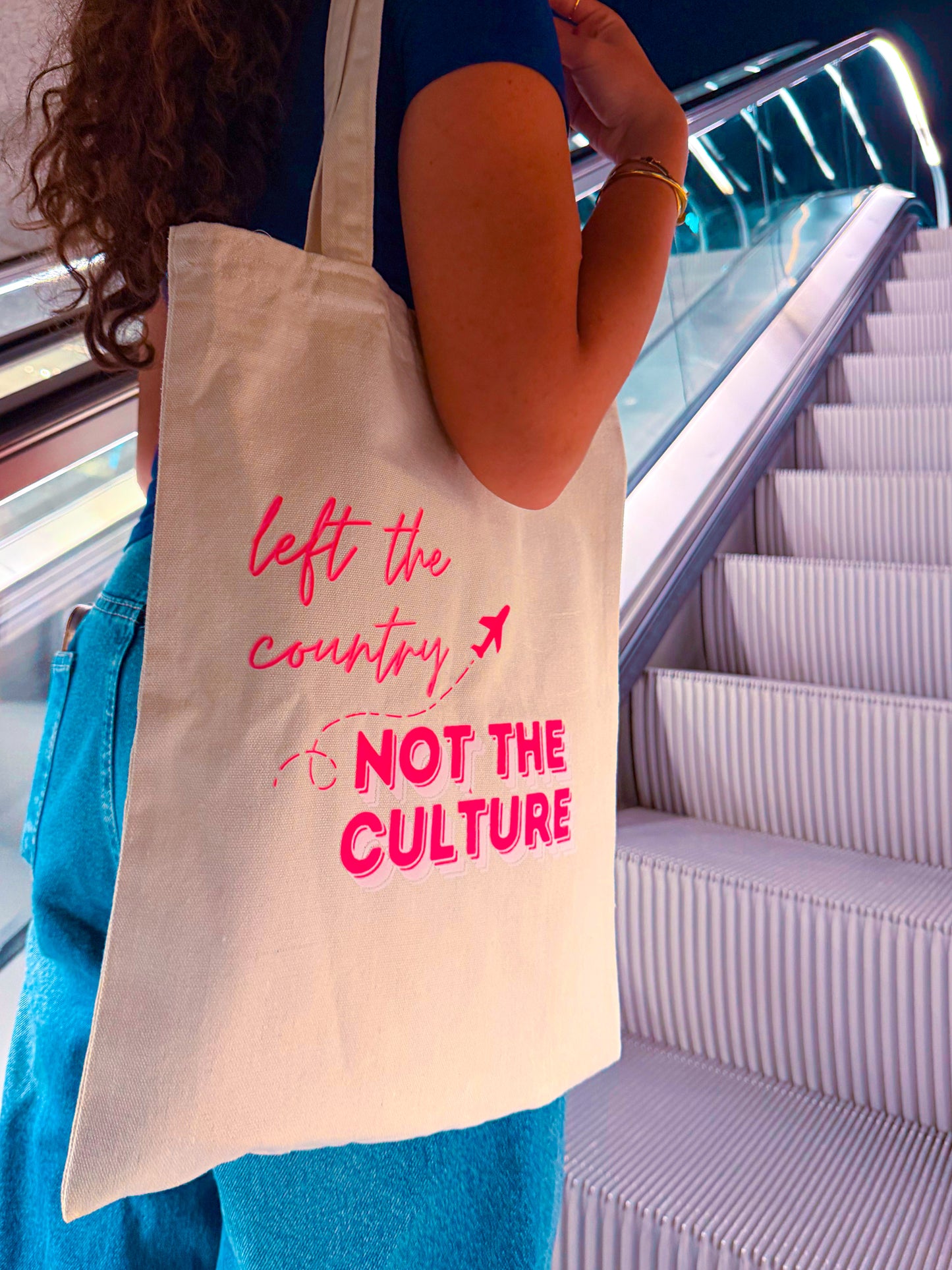 Left the Country Tote Bag