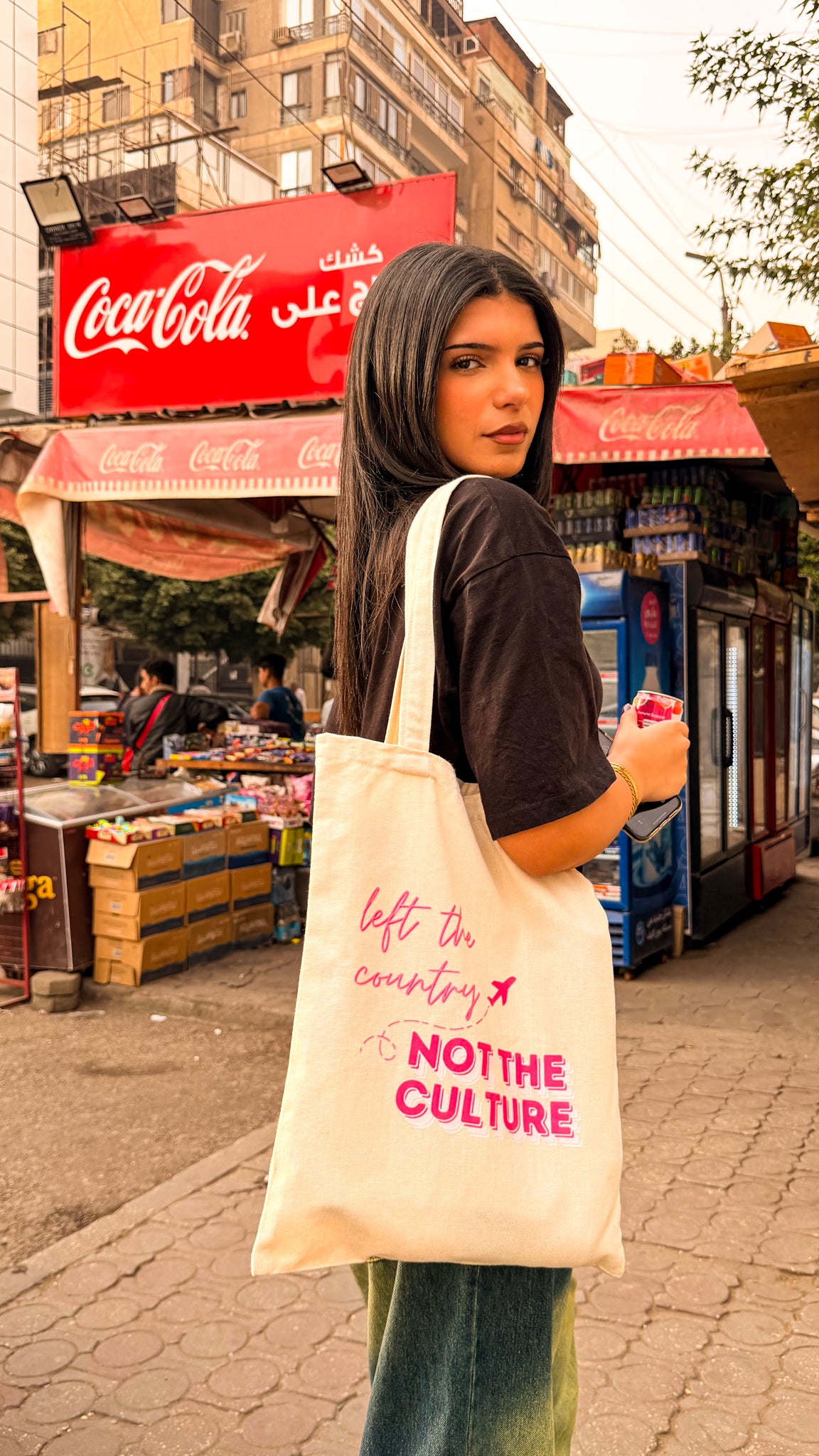 Left the Country Tote Bag