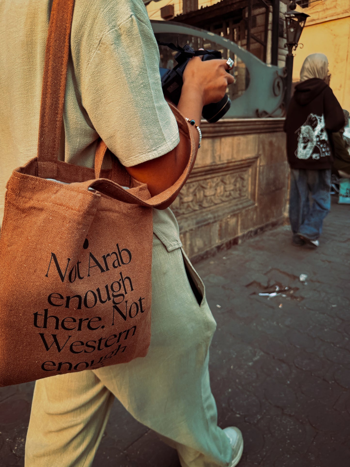 Not Arab Enough Tote Bag