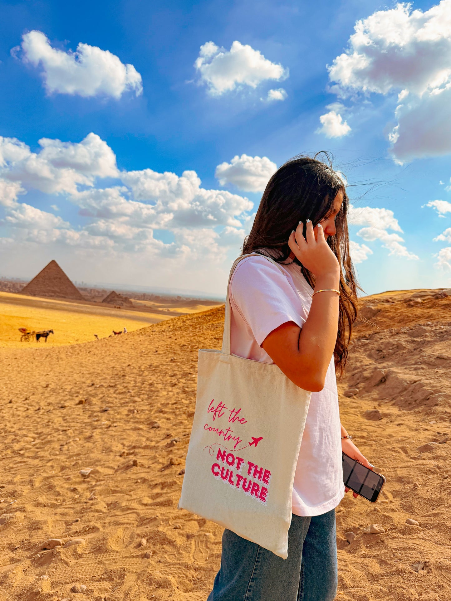 Left the Country Tote Bag