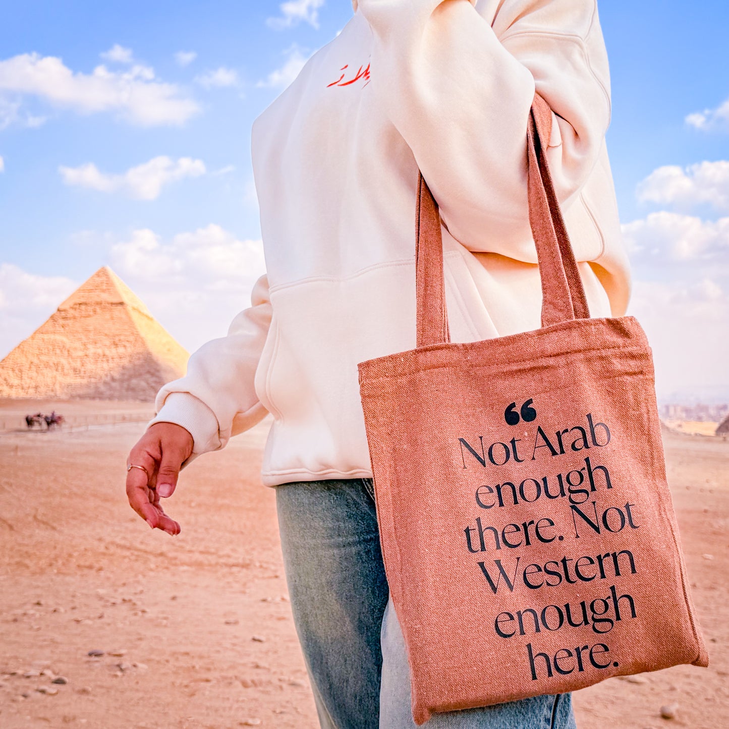 Not Arab Enough Tote Bag
