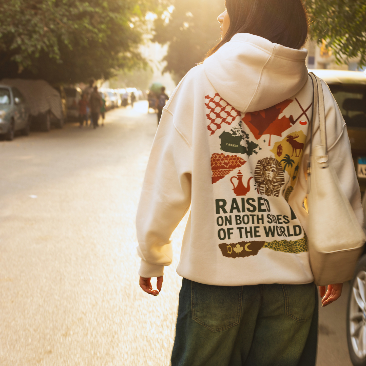 Raised On Both Sides Hoodie